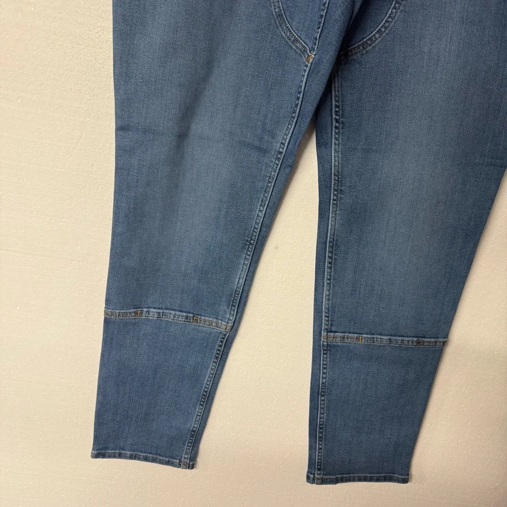 Carhartt Jeans Women 16 Tall Rugged Flex Relaxed Fit Double-Front Denim Stretch